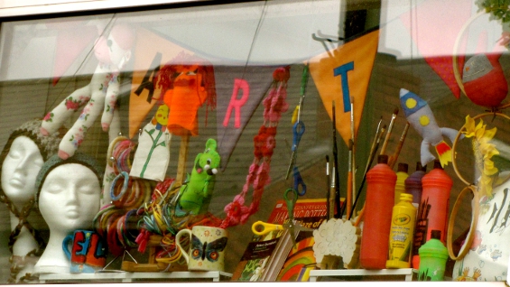 vol arts week window