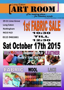 Fabric sale October 2015