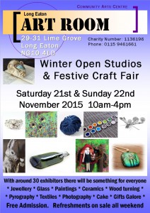 Open Studios Nov 2015