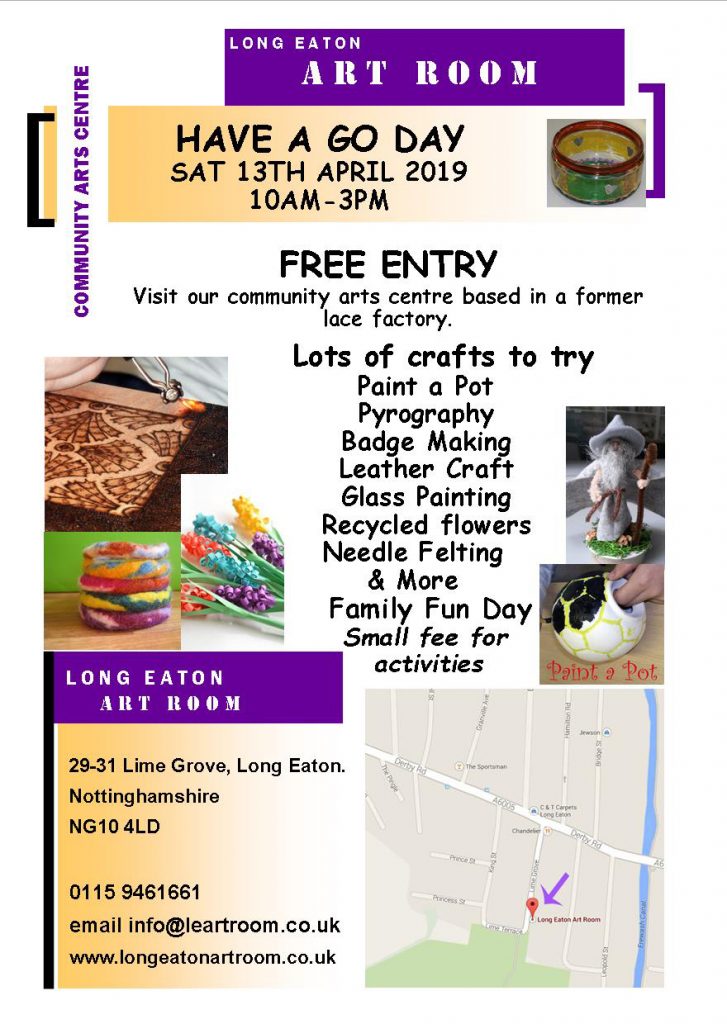 Have a Go Day apr 13th 2019