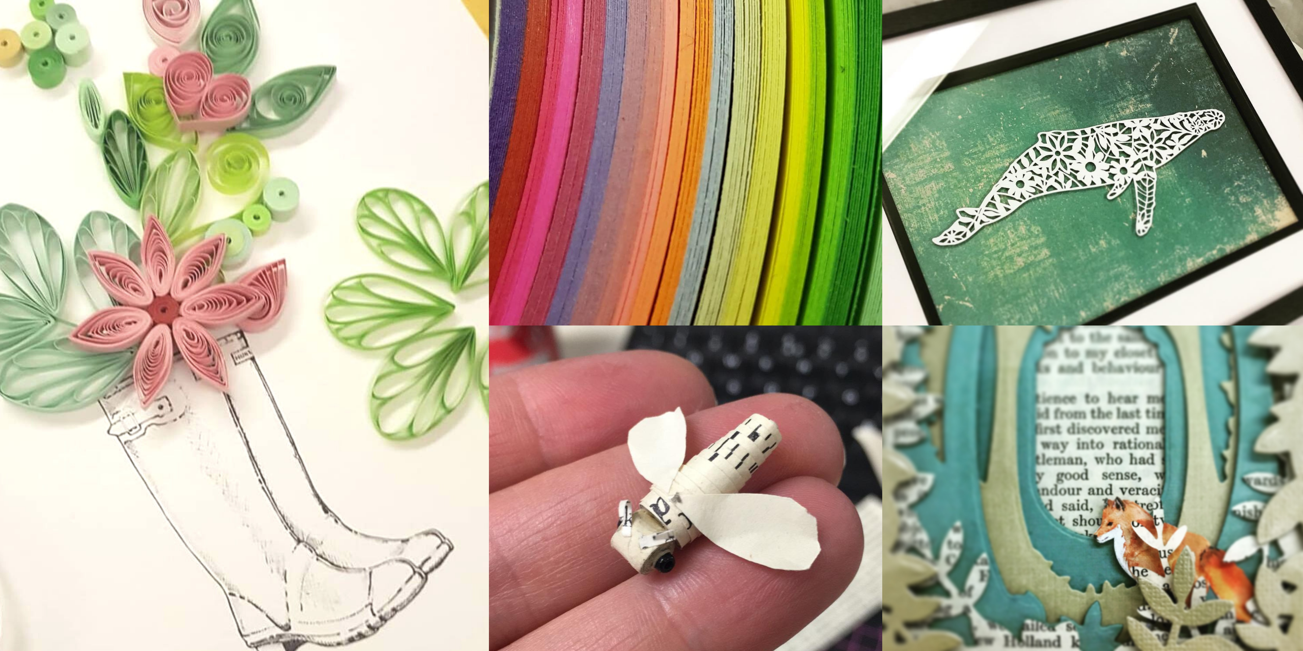 Modern Paper Quilling Workshop