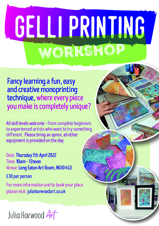 Gelli Plate Printing Workshop